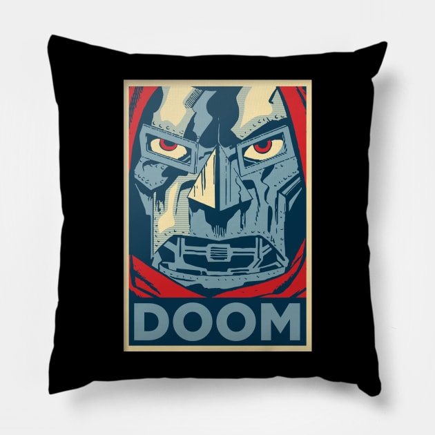 Doctor Doom Obey Pillow by Doctor Doom's Generic Latverian Storefront