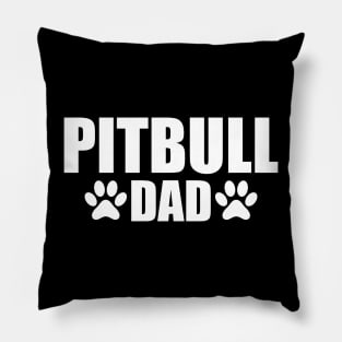 Pitbull Dad Pillow