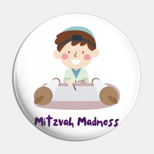 My Mitzvah Madness - Funny Yiddish Quotes Pin