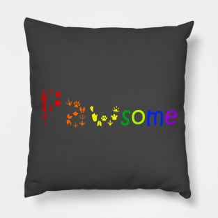 Awesome pawsome Pillow