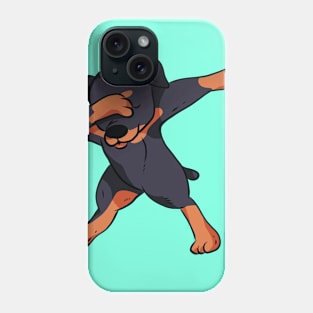 Cute Funny Happy Dog Dab!! - Animal Lover Phone Case