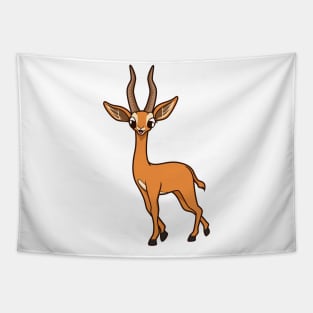 Kawaii Gerenuk Tapestry