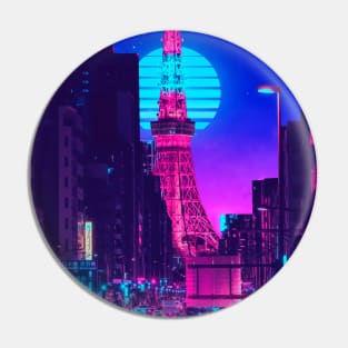 Tokyo tower Pin