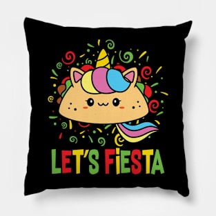 Let's Fiesta Taco Pillow