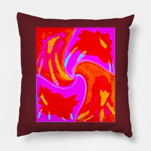 PinkberrySheeplesQuadNew(Swirledya) Pillow