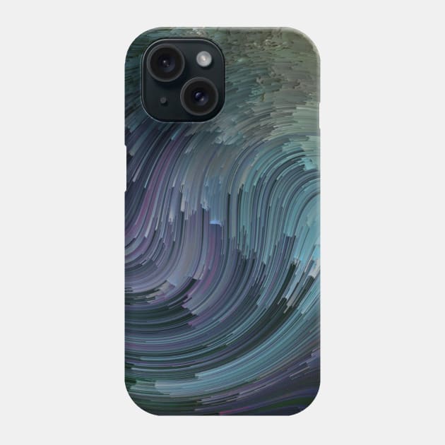 Space Galaxy Time Travel Phone Case by Moon Art