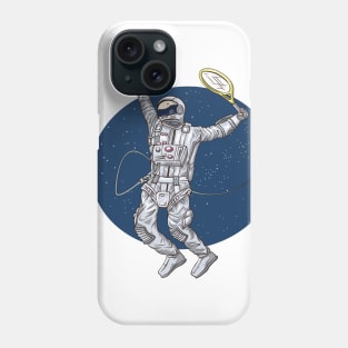 Tennis in the space Phone Case