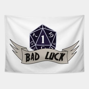 D20 - BAD Luck Tapestry