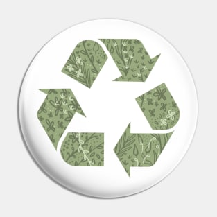 Recycle for the Plants Pin