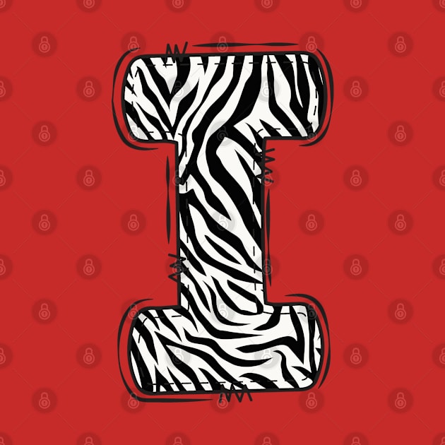 Zebra Letter I by Xtian Dela ✅