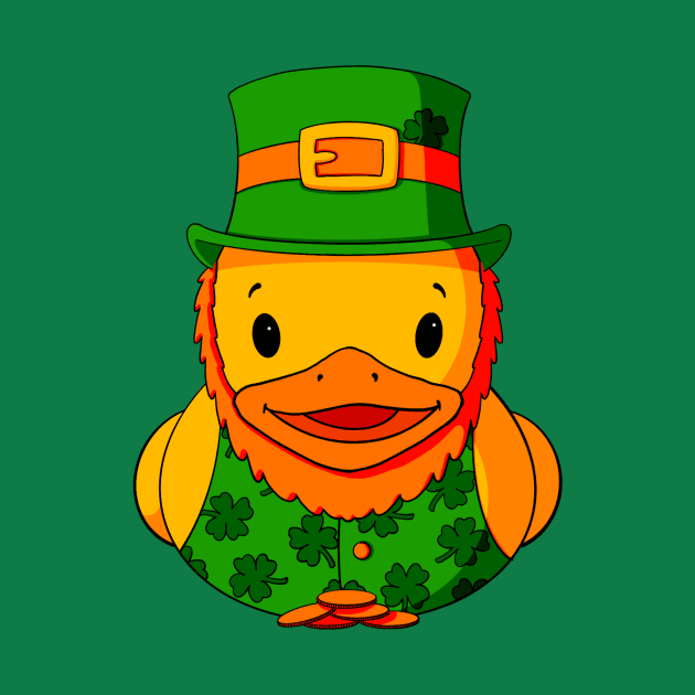 St. Patrick’s Day Rubber Duck by Alisha Ober Designs