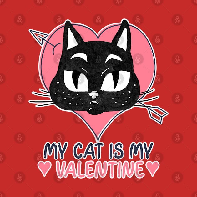 My Cat is my Valentine by Willard-Morris