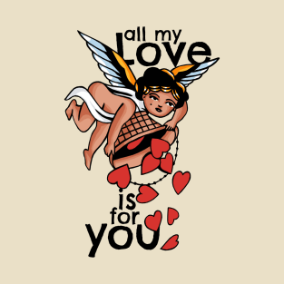 Vintage Cupid Bring Love to You T-Shirt