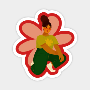 Flower girl Magnet