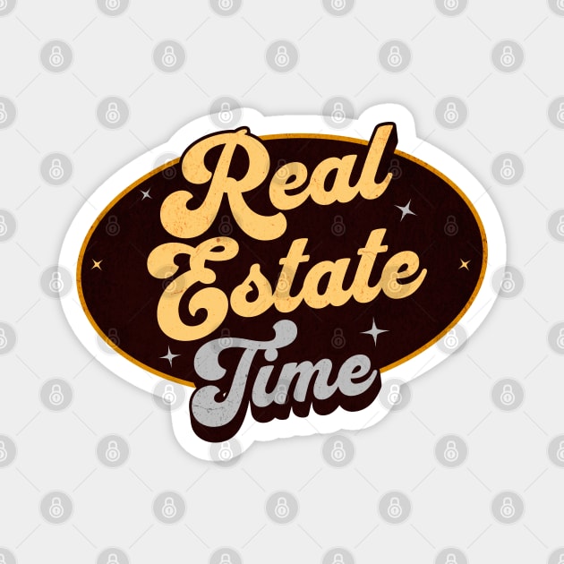 Real Estate Time Magnet by REG