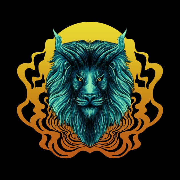 Mighty Lion by Panji Juniarta