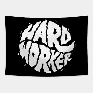 Hard Worker for Labor Tapestry