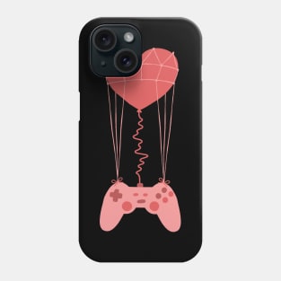 Video Gamer Heart Controller amer Heart Controller Valentine's Day Phone Case