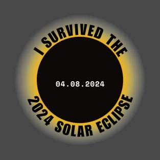 I Survived The 2024 Solar Eclipse T-Shirt