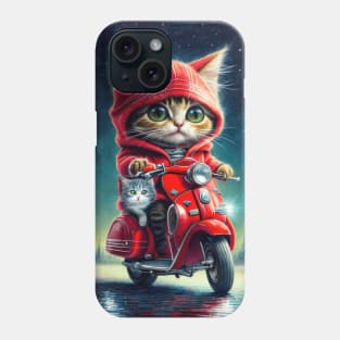 Paws and Pistons: A Mommy Cat's Journey Phone Case