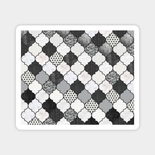 Moroccan Tile, Moroccan Pattern design Magnet