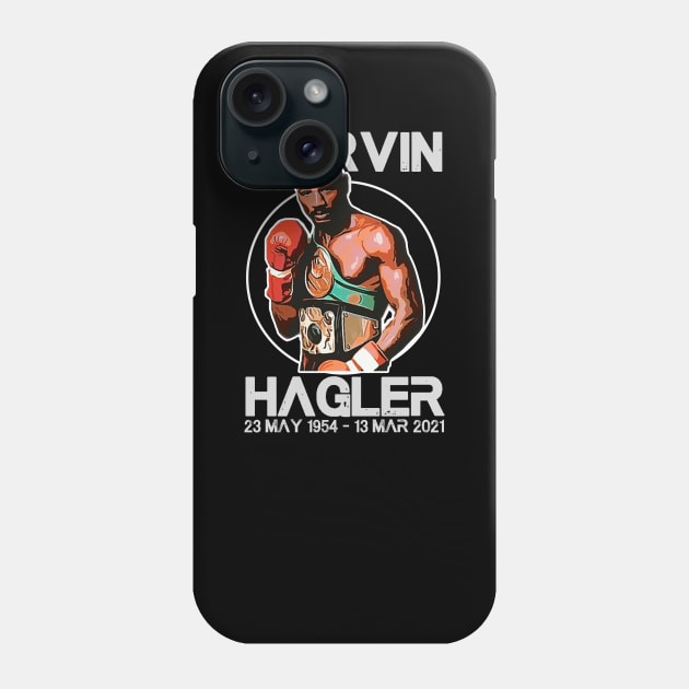 Marvin Hagler Legend Phone Case by KyleCreated