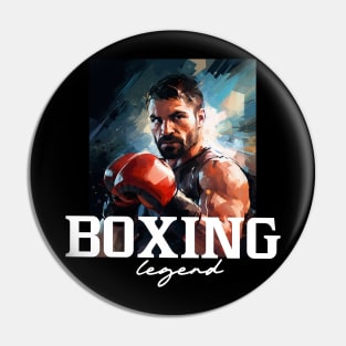 Boxing Legend Pin