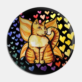 cat sìth fairy rainbow cats Pin