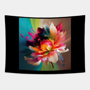 Floral Artwork Designs Tapestry