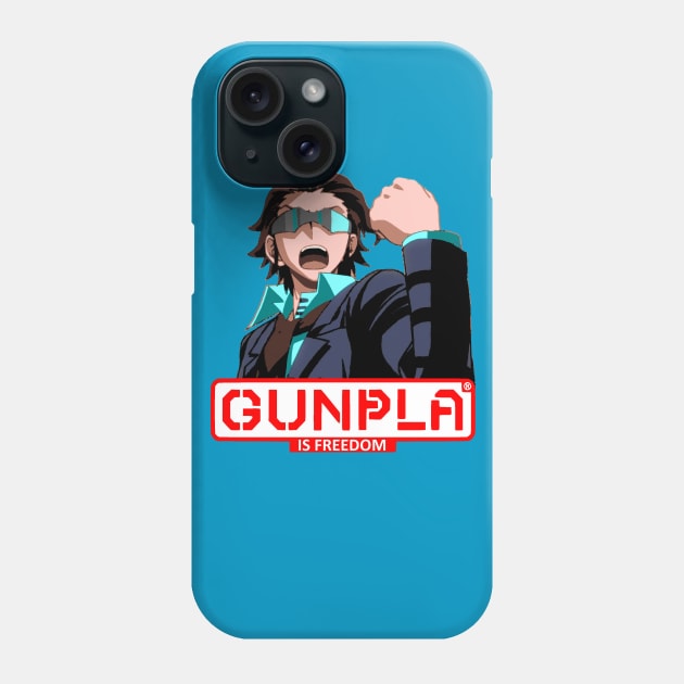 GunPla is Freedom Phone Case by MICROmor