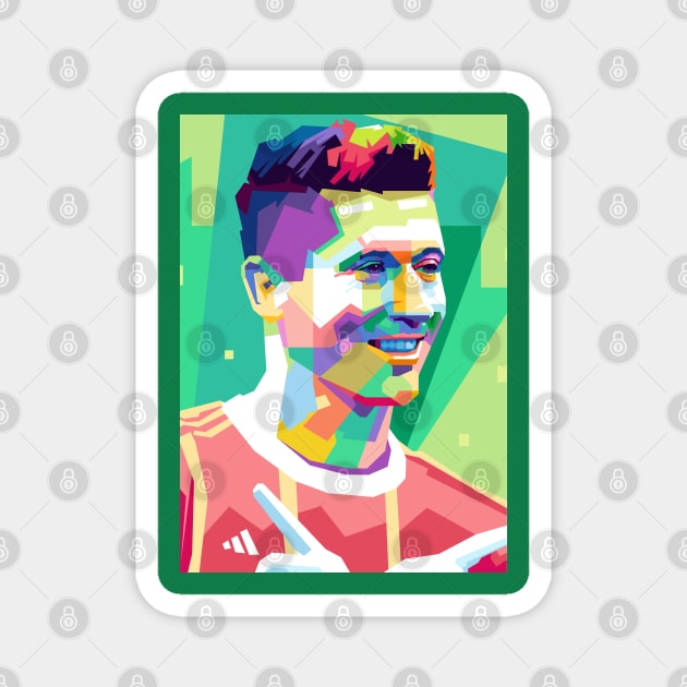 Lewandowski Magnet by erikhermawann22