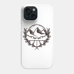 Mountain Nature Crest Phone Case