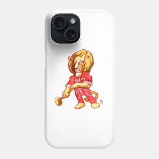 Lion Hammer Phone Case