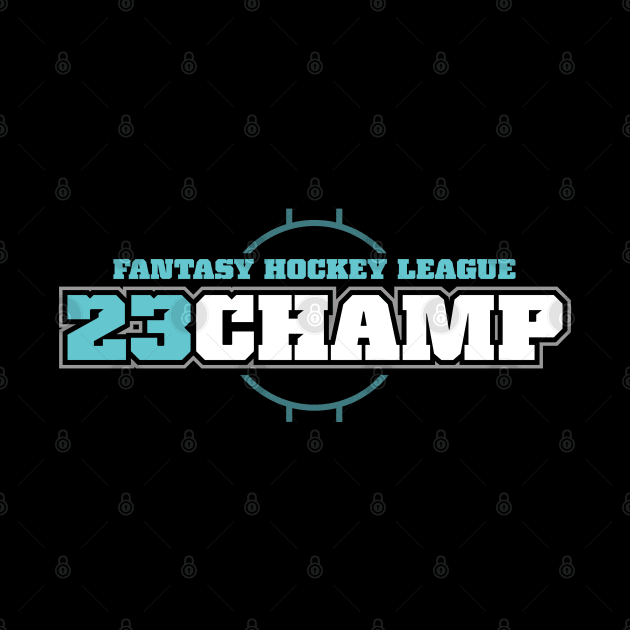 Fantasy Hockey 2023 Champion by JWDesigns