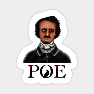 HomeSchoolTattoo Edgar Allan Poe Magnet