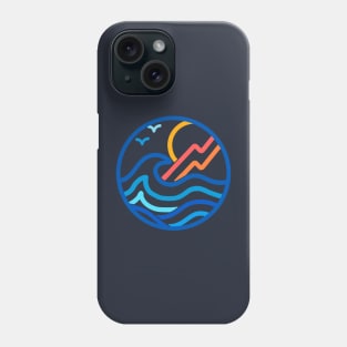 Ride the wave Phone Case