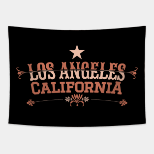 Los Angeles California Latin Style - Los Angeles California Tapestry