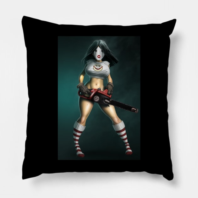 Chain Sue Pillow by Alister Lockhart