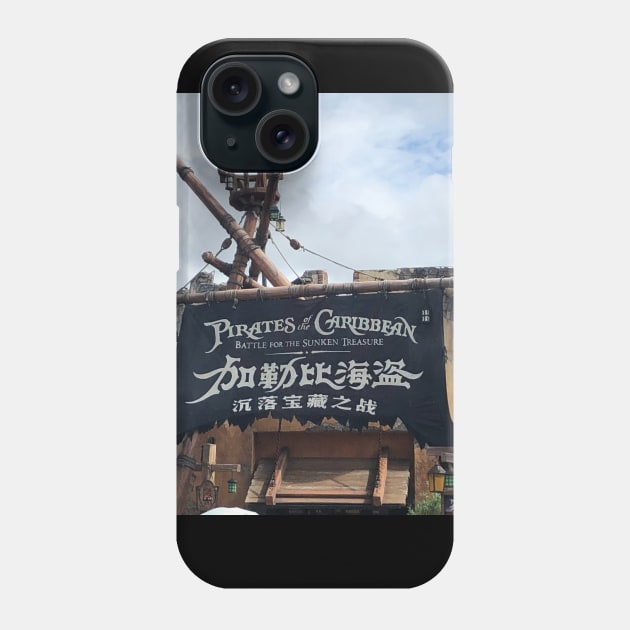 Pirates in the Caribbean Shanghai Phone Case by Coco Traveler 