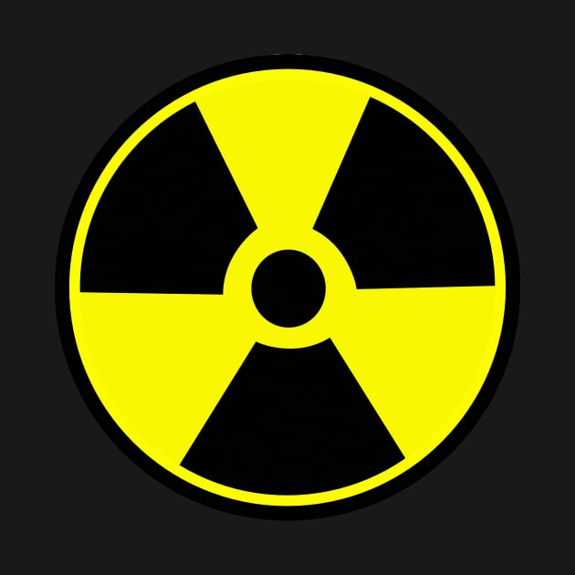 Radioactive symbol Atomic radioactivity by LittleBean