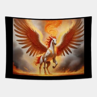 Rising Pegasus Tapestry