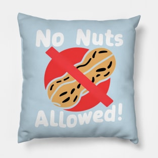 No Nuts Allowed!, Peanut Design Pillow