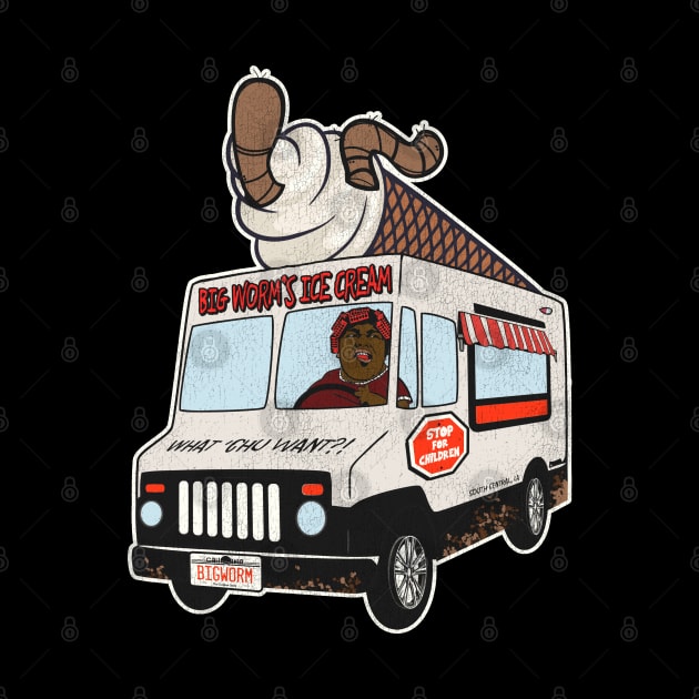 Big Worm's Ice Cream Truck by darklordpug