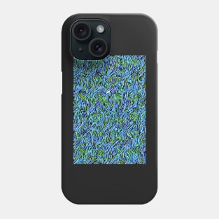 Light Blue Aesthetic Abstract Background Pattern Phone Case