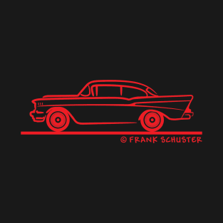 1957 Chevrolet Sedan Four Door 2-10 T-Shirt