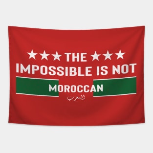 The Impossible Is Not Moroccan Tapestry