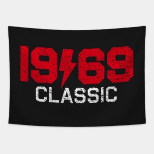 1969 Classic Rock 50th Birthday Gift Tapestry