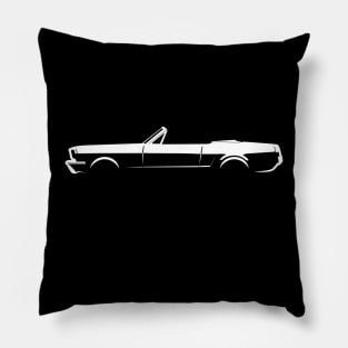 1965 Mustang Convertible Pillow