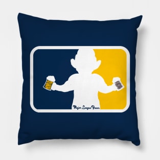 Bernie Brewer Mascot Major League Brews Pillow