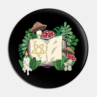 Book of Spells Pin